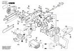 Bosch 3 600 H36 F81 AKE 40-19 S Chain Saw Spare Parts